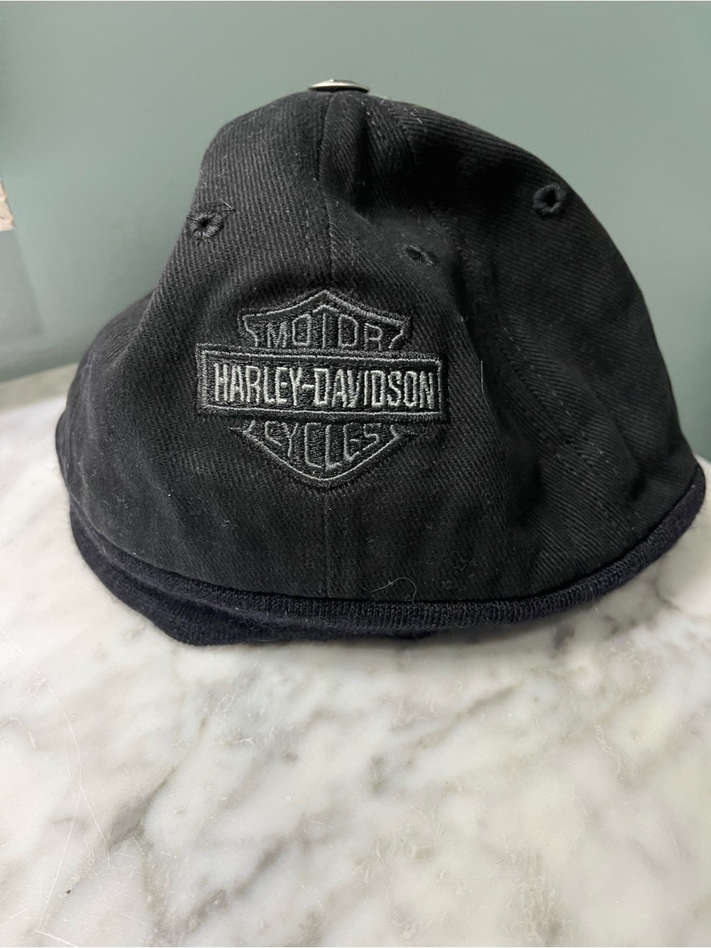 Harley-Davidson Black Low-Profile Embroidered Cap